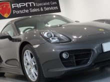 Porsche Cayman headlight