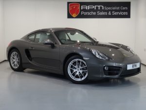 Porsche Cayman front end