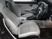 Porsche Cayman leather seats