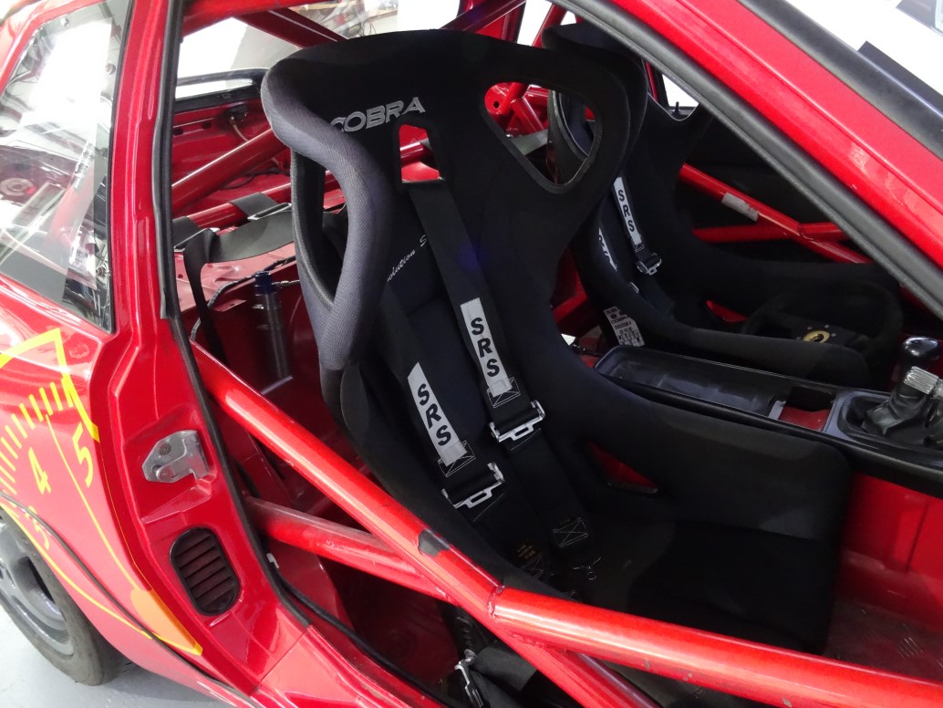 Porsche 968 Club Sport Race Car Interior