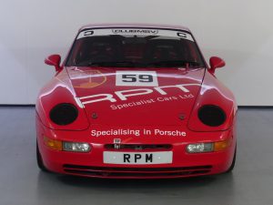 Porsche 968 Club Sport Race Car Exterior