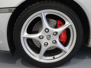 Porsche 986 Boxster drilled brakes