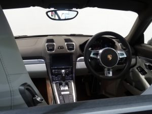 Porsche Cayman steering wheel