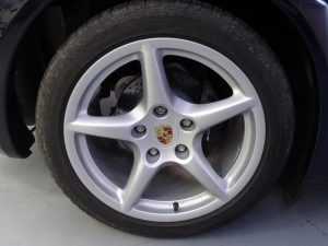 Porsche 997 Targa alloy wheel
