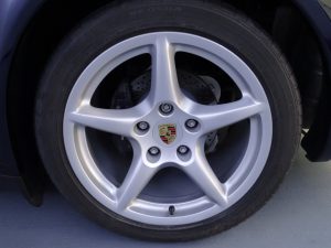 Porsche 997 Targa wheel