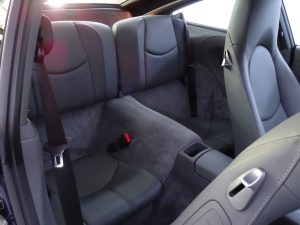 Porsche 997 Targa Rear Seats