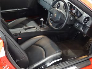 Porsche Cayman steering wheel