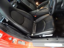 Porsche Cayman leather seats