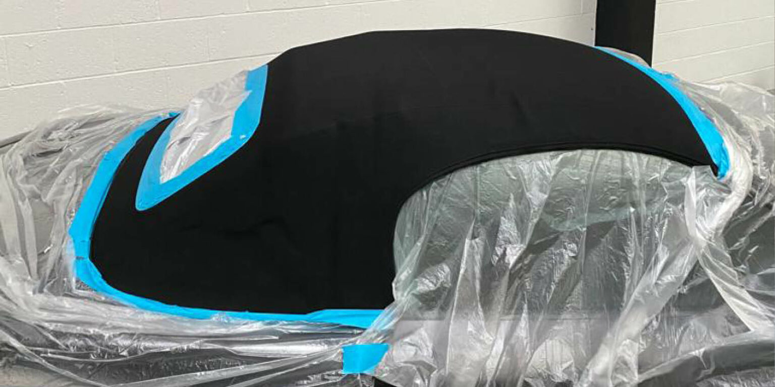 Porsche ReProofing Soft Top Hood Treatment RPM Specialist Cars