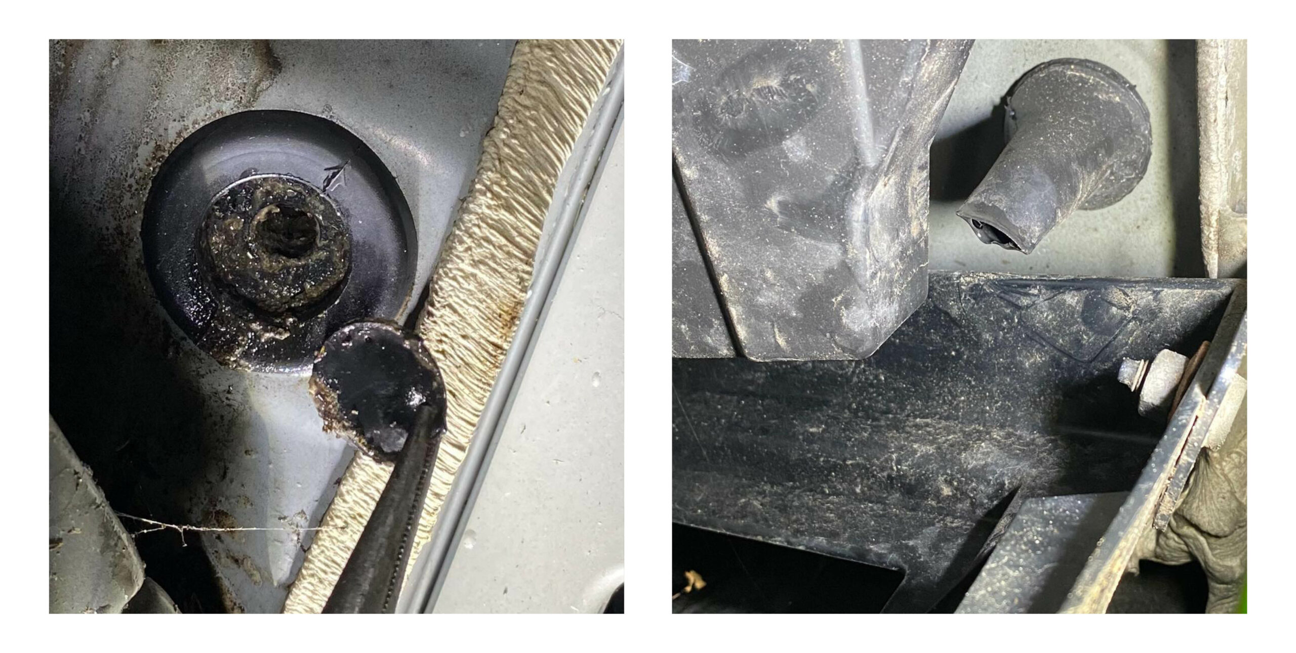 Porsche Macan water leak drain